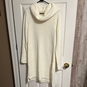 Design History Cream Cowl Neck Sweater